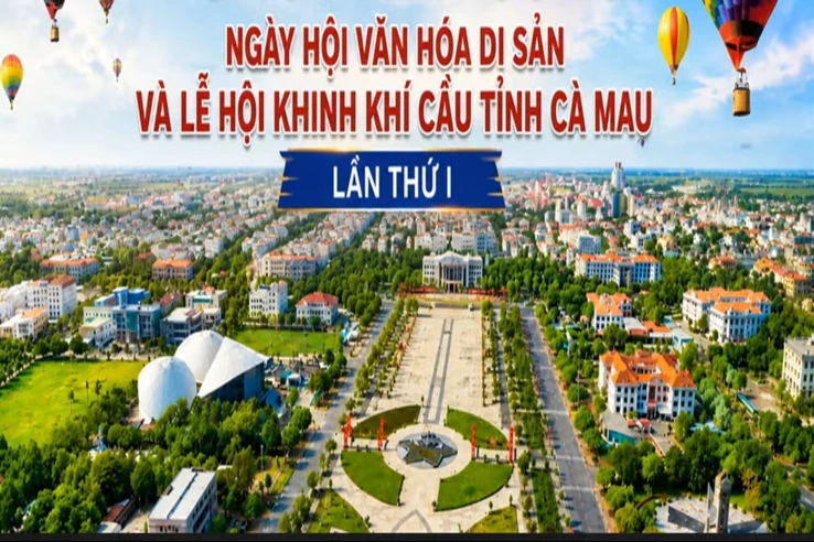 Cà Mau tổ chức Lễ hội Khinh khí cầu gắn với Ngày hội Văn hóa di sản