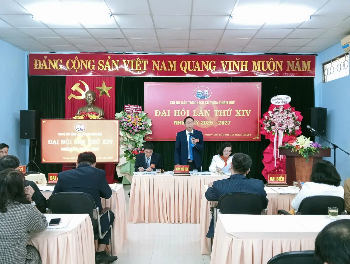 Đại hội Chi bộ Bảo tàng Lịch sử lần thứ XIV, nhiệm kỳ 2025-2027