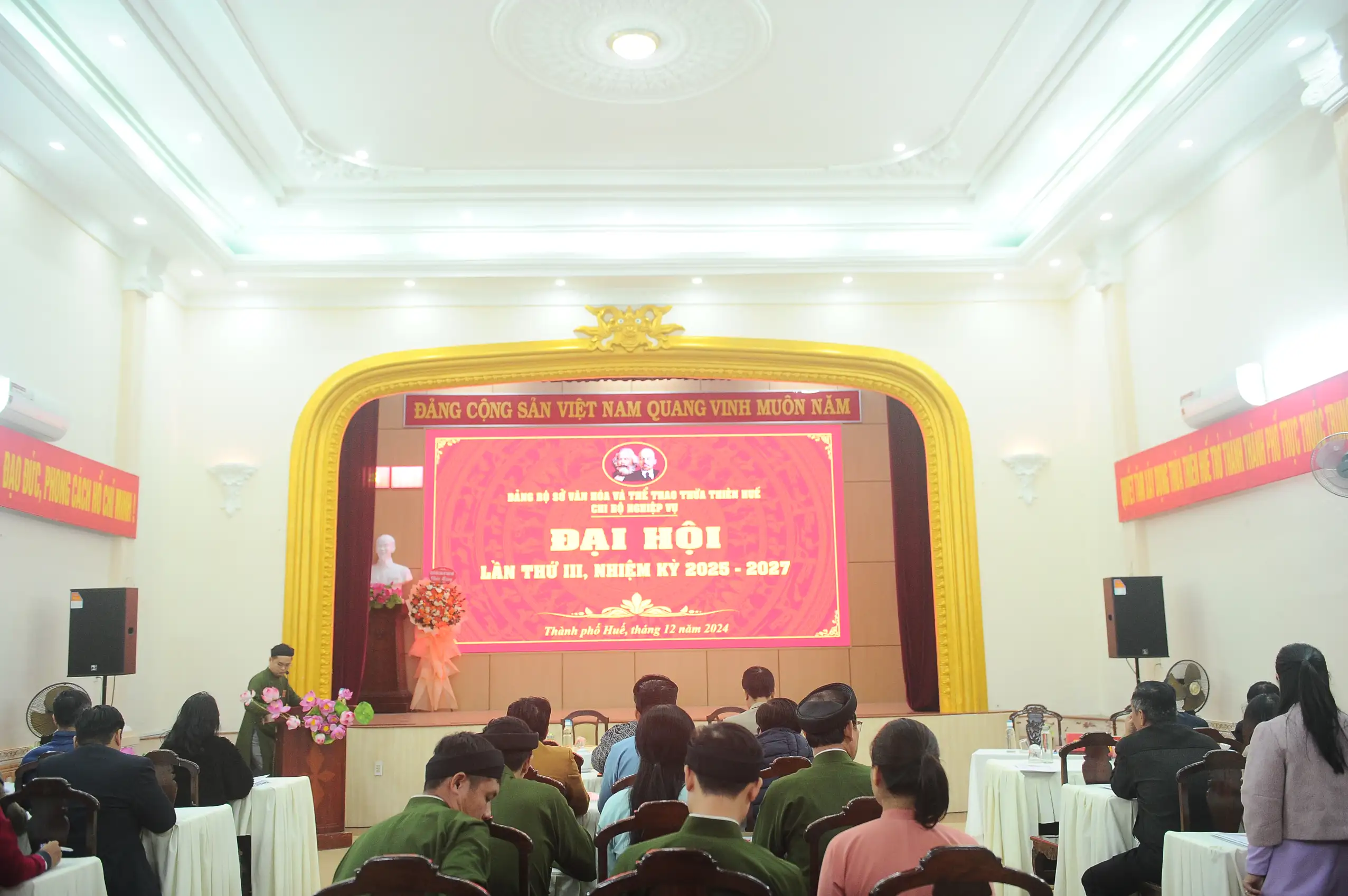 Đại hội Chi bộ Nghiệp vụ Sở Văn hóa và Thể thao lần thứ III, nhiệm kỳ 2025 - 2027