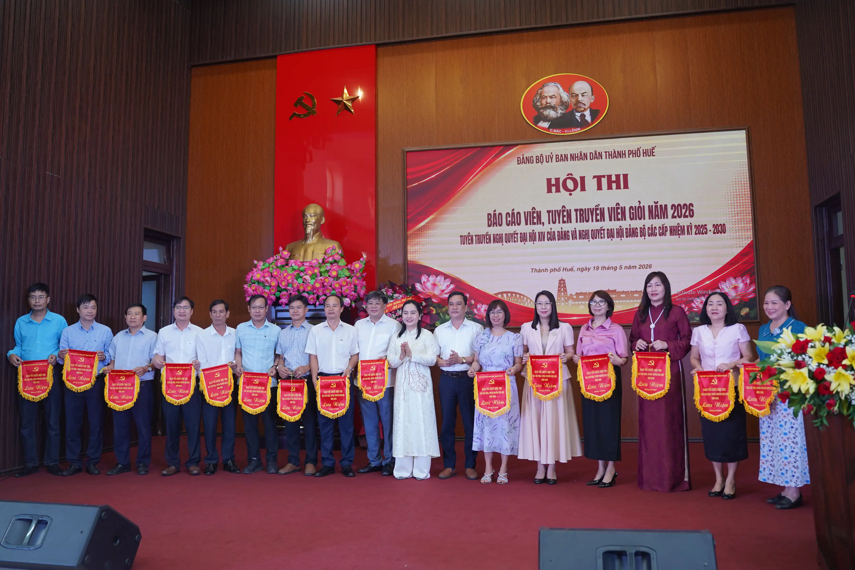 Đảng bộ Sở Văn hoá và Thể thao tham gia Hội thi Báo cáo viên, Tuyên truyền viên giỏi năm 2026 tuyên truyền Nghị quyết Đại hội XIV của Đảng và nghị quyết đại hội đảng bộ các cấp nhiệm kỳ 2025 – 2030
