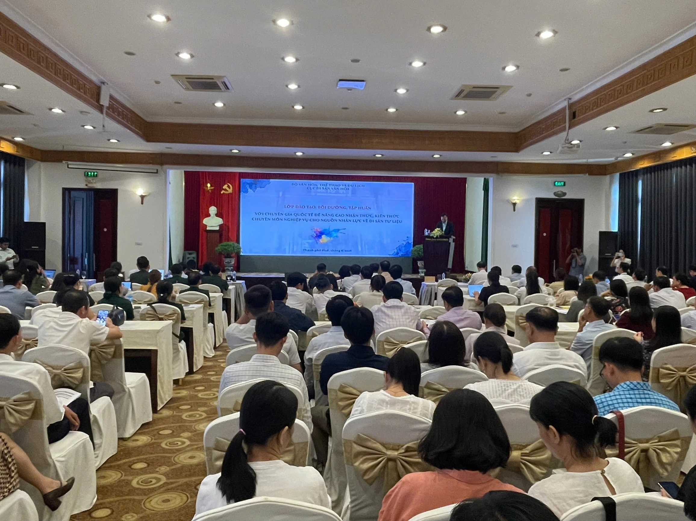 Huế đăng cai lớp tập huấn quốc tế về di sản tư liệu