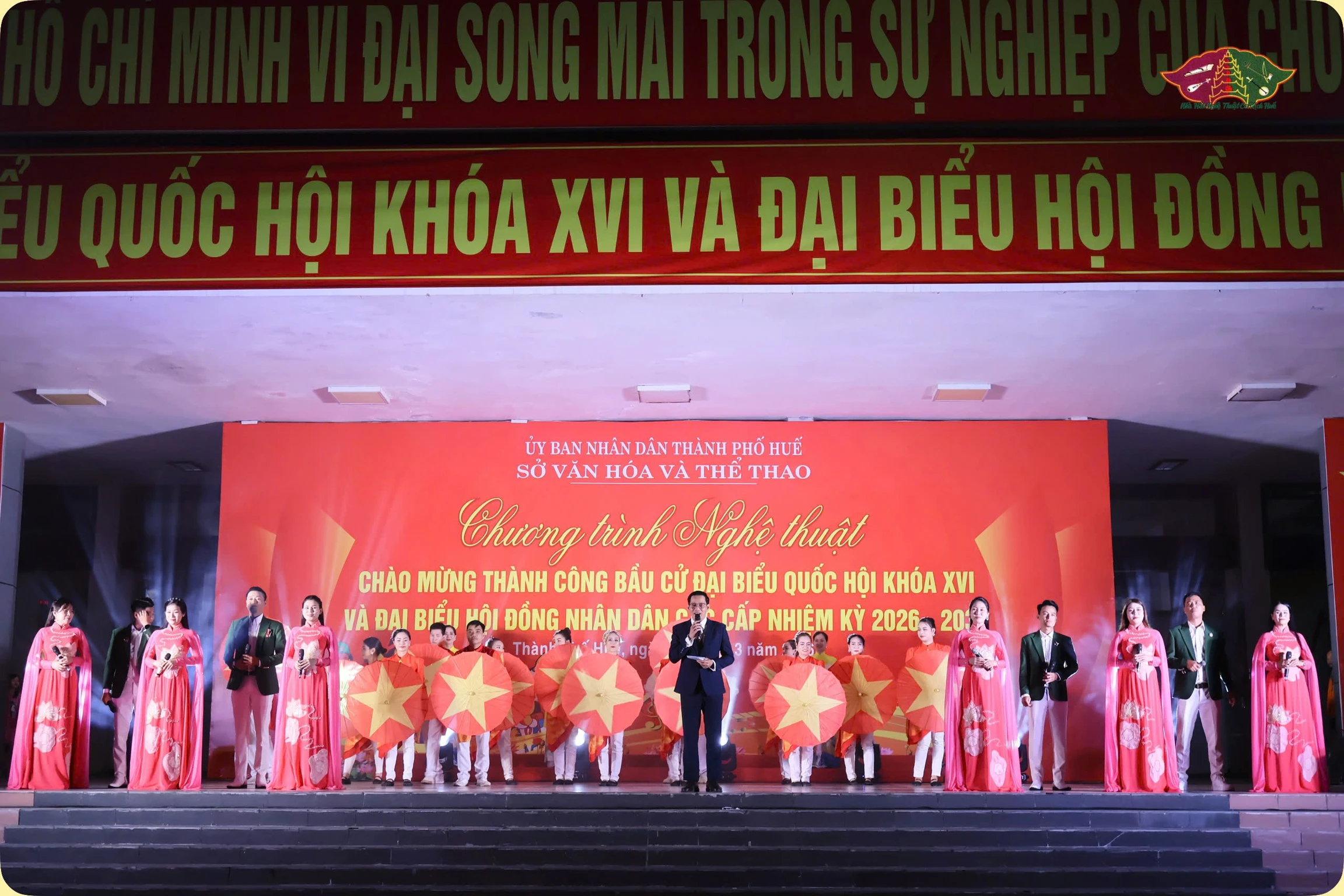 Huế rộn ràng chương trình nghệ thuật chào mừng thành công cuộc bầu cử