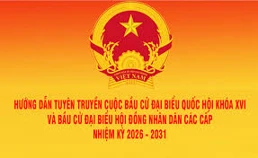 Hướng dẫn khẩu hiệu tuyên truyền bầu cử đại biểu Quốc hội khóa XVI và bầu cử đại biểu Hội đồng nhân dân các cấp nhiệm kỳ 2026-2031