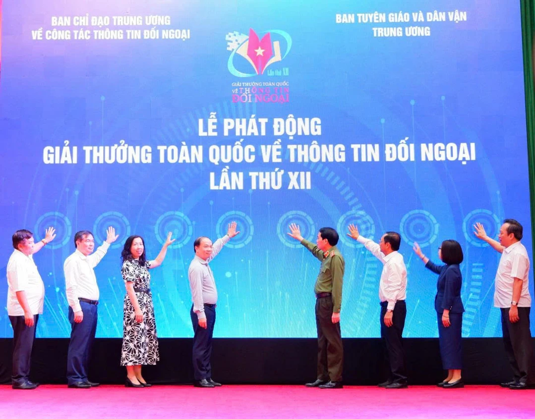 Hưởng ứng tham gia Giải thưởng toàn quốc về thông tin đối ngoại lần thứ XII