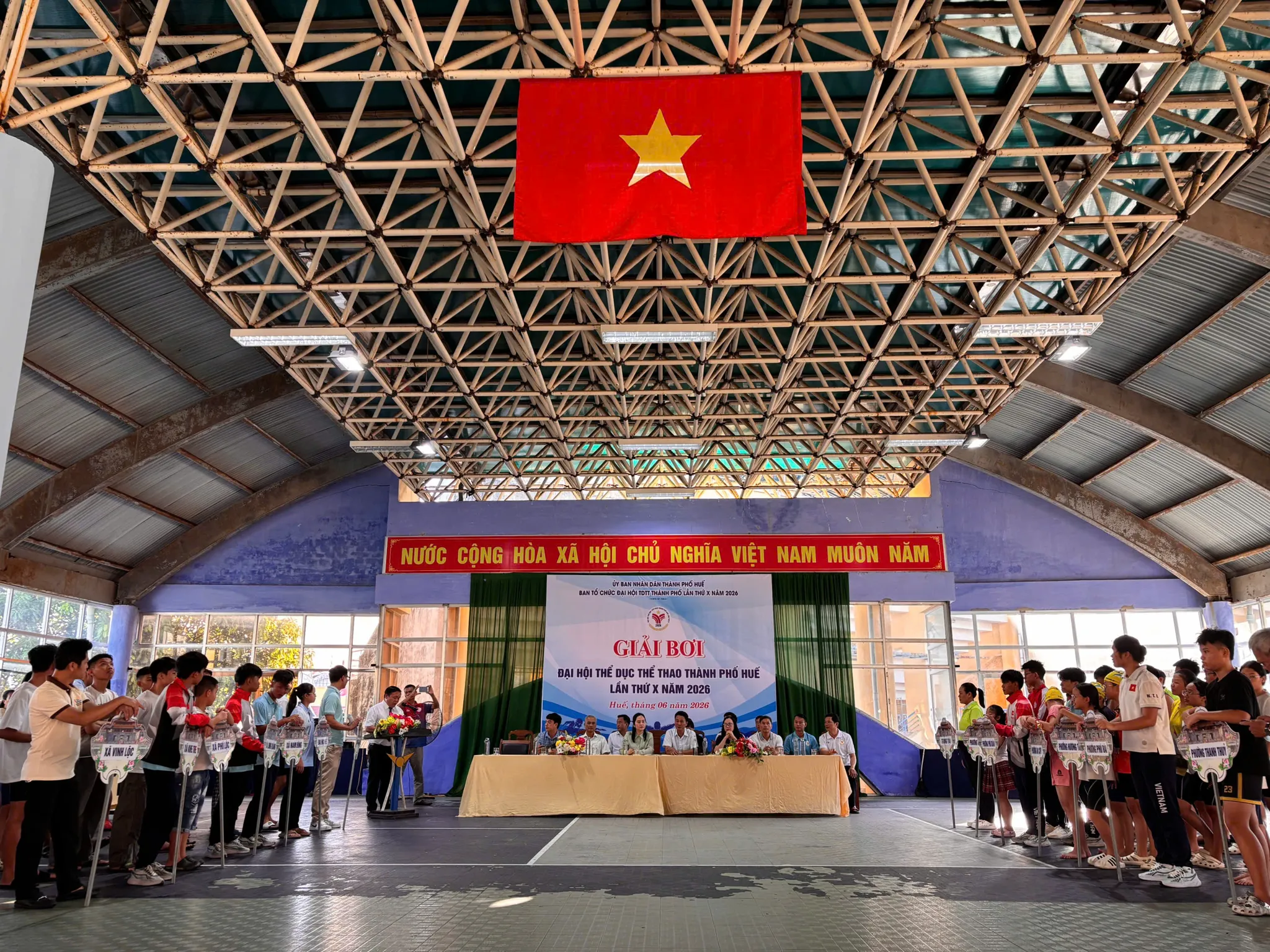 KHAI MẠC GIẢI BƠI ĐẠI HỘI THỂ DỤC THỂ THAO THÀNH PHỐ HUẾ LẦN THỨ X NĂM 2026