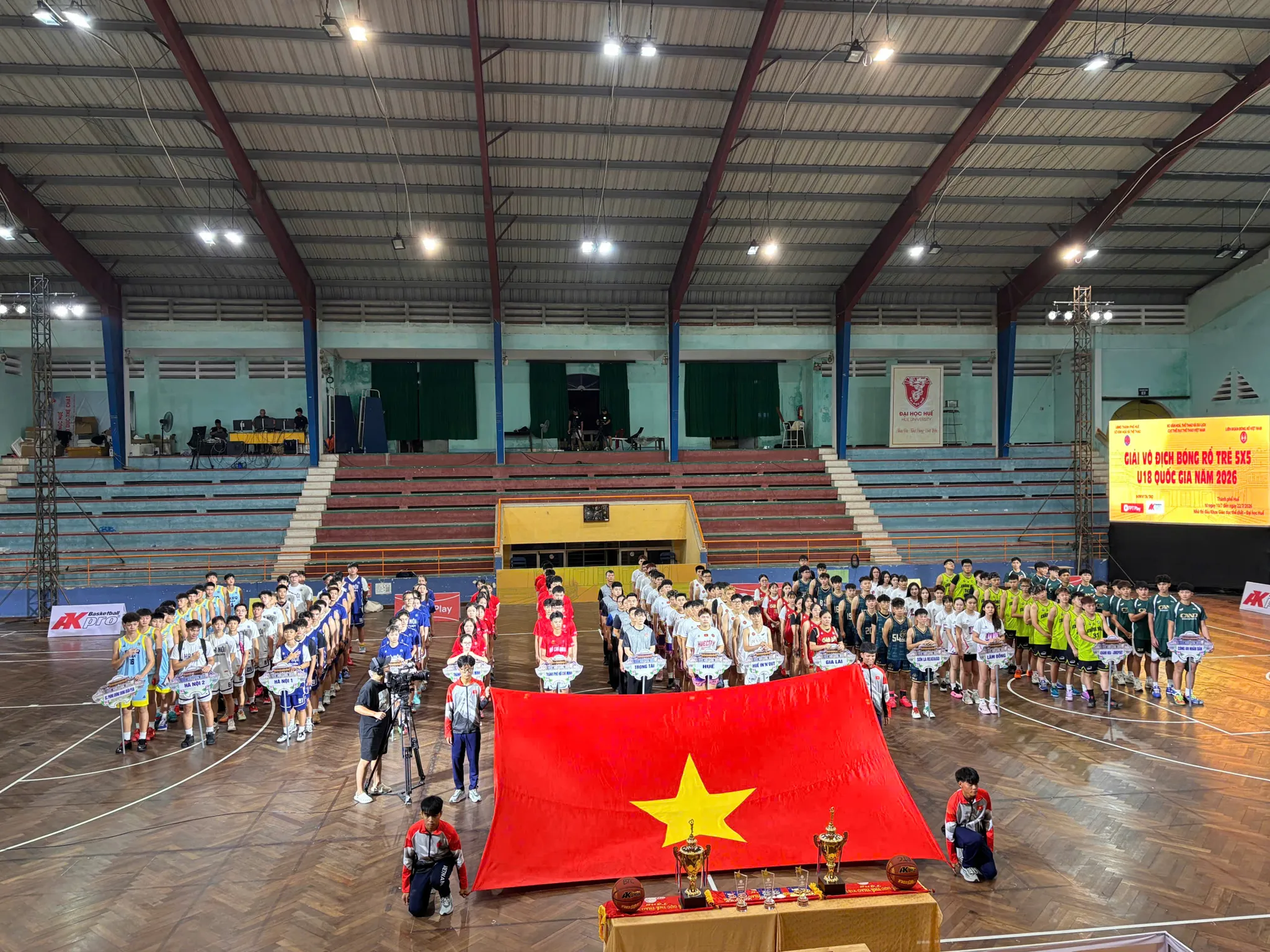 KHAI MẠC GIẢI VÔ ĐỊCH BÓNG RỔ TRẺ 5X5 U18 QUỐC GIA NĂM 2026
