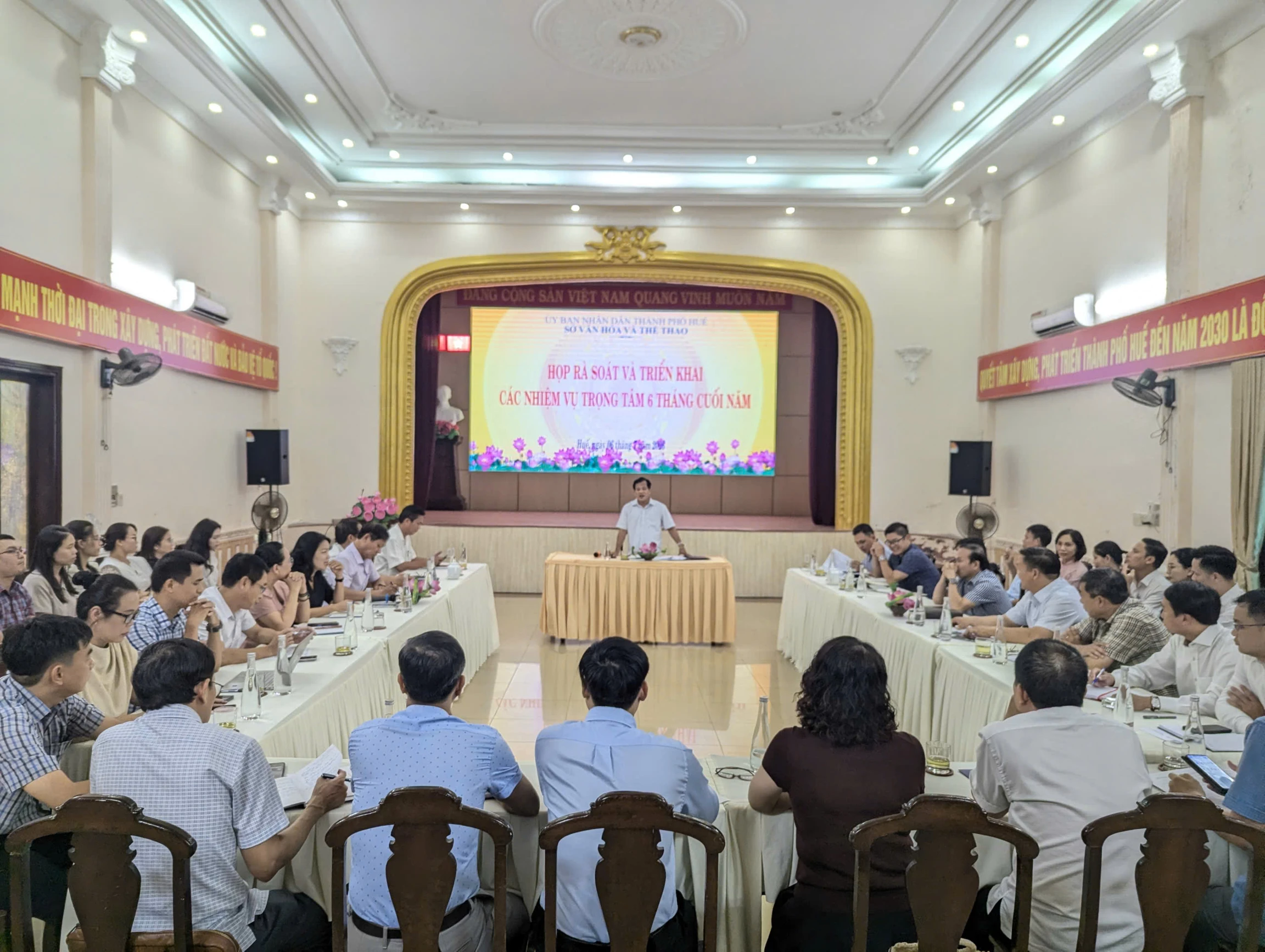 Sở Văn hóa và Thể thao rà soát, triển khai nhiệm vụ trọng tâm 6 tháng cuối năm 2026