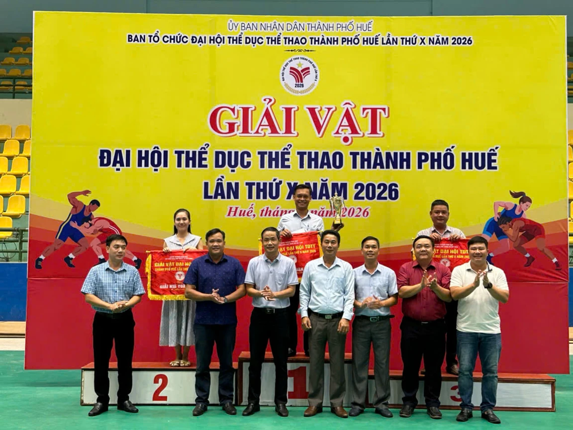 Sôi nổi tranh tài Giải Vật Đại hội Thể dục thể thao thành phố Huế năm 2026