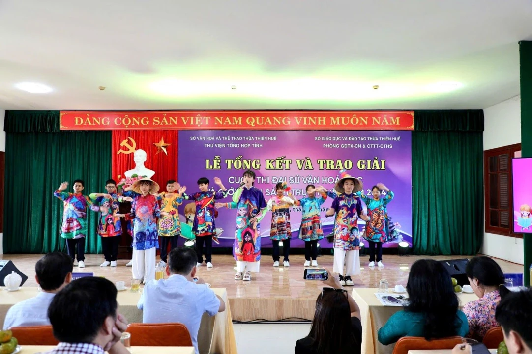 Tổng kết và trao giải Cuộc thi Đại sứ Văn hóa đọc và Cuộc thi Giới thiệu sách trực tuyến năm 2024
